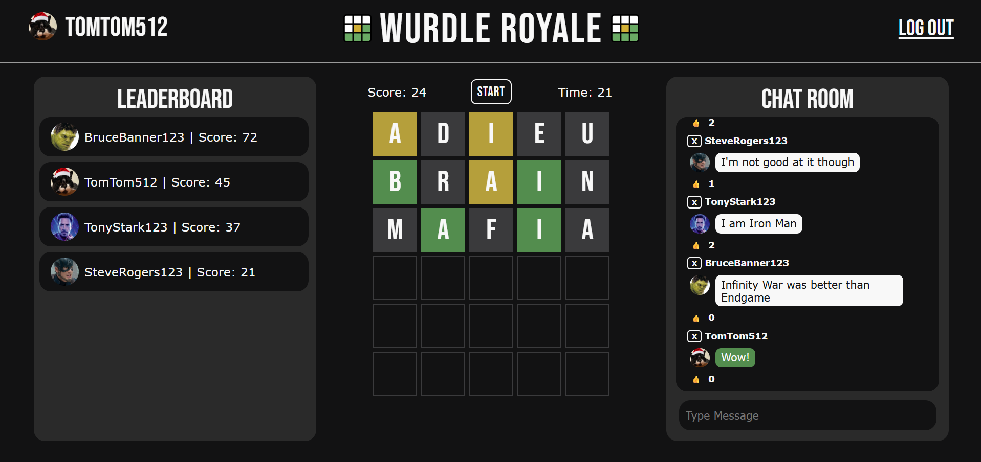 wurdle